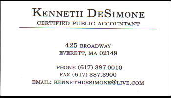 Kenneth DeSimone CPA logo