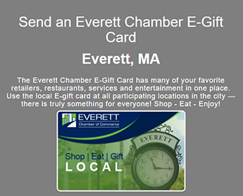 Send an Everett Chamber E-Gift Card